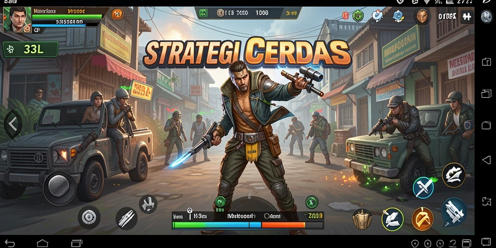 Tampilan gameplay intens dari 33L yang menantang strategi.