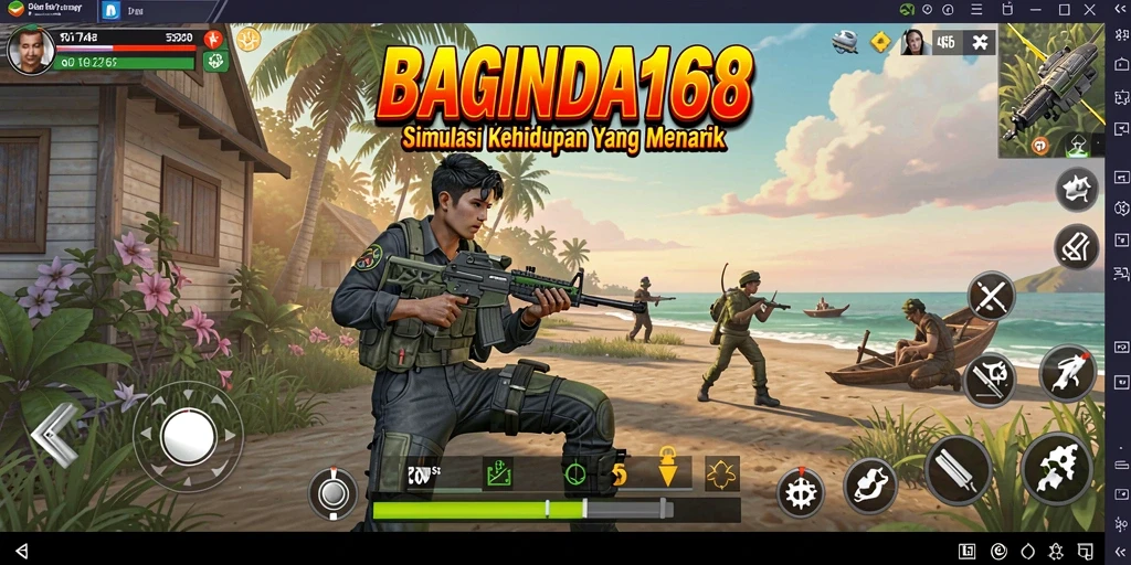 Tampilan gameplay menarik dari BAGINDA168 yang memukau.