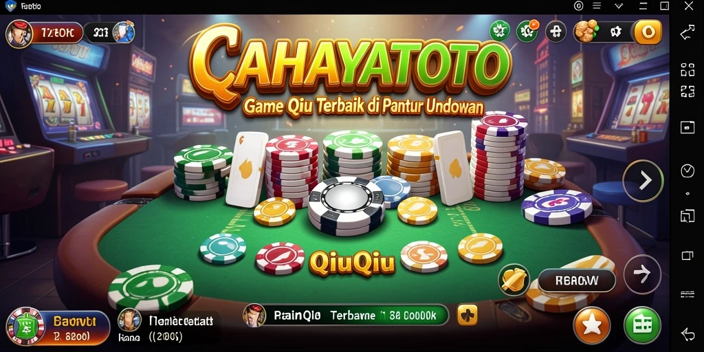 Gameplay seru dari CAHAYATOTO dalam permainan QiuQiu.