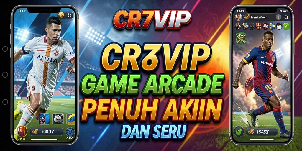 Tampilan gameplay seru dari game Arcade CR7VIP.