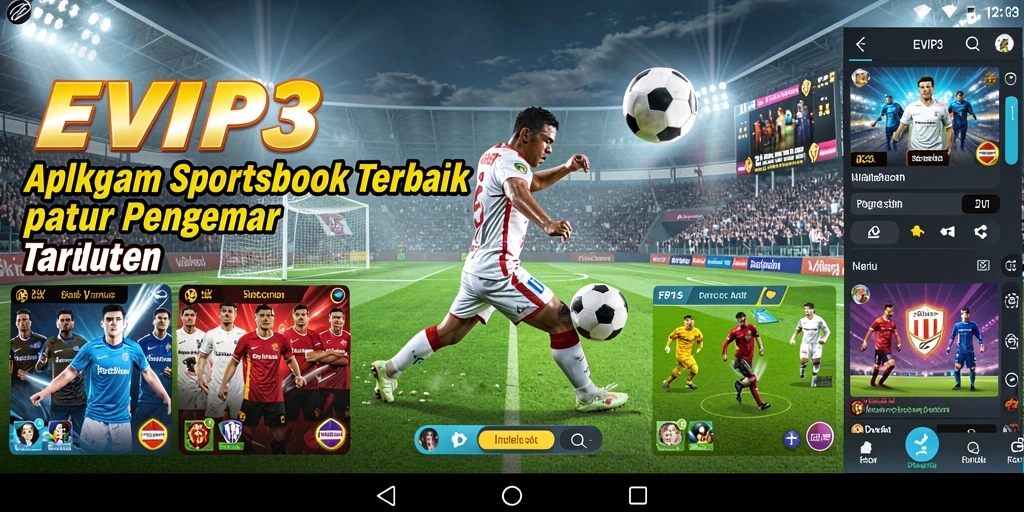 Tampilan menarik dari gameplay EVIP3 dalam taruhan olahraga.