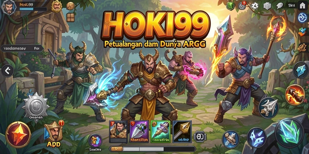 Gameplay seru dan aksi pertarungan mendebarkan di HOKI99.
