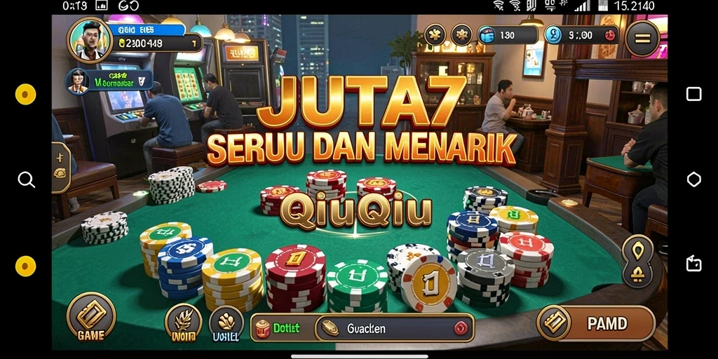 Screenshot menampilkan gameplay seru dari JUTA7.
