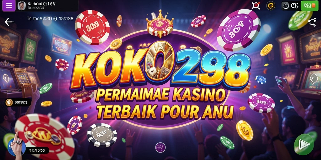 Tampilan gameplay Kasino yang seru dan menarik di KOKO288.