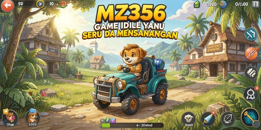 Tampilan gameplay menarik dari MZ356 yang mengasyikkan.