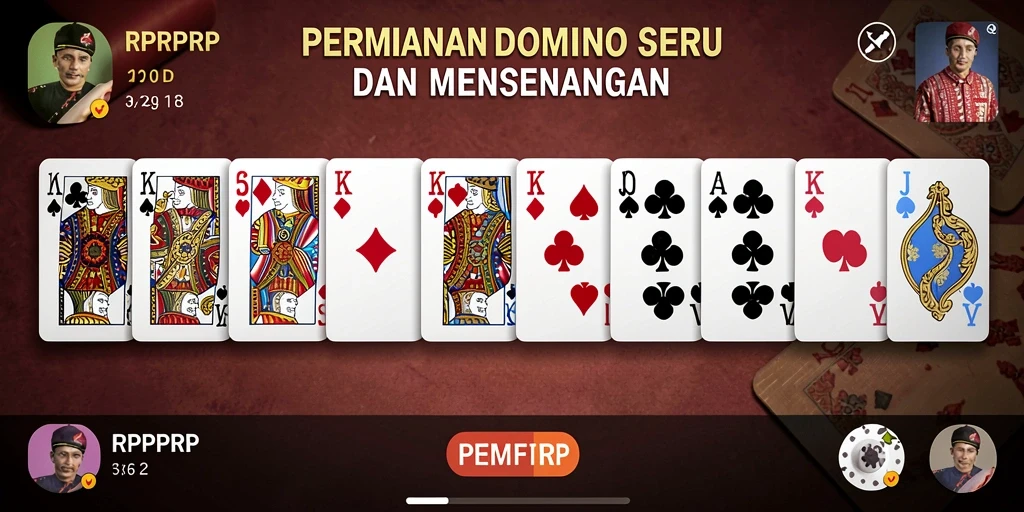 Tampilan gameplay RPRPRP yang menarik dan mendebarkan.