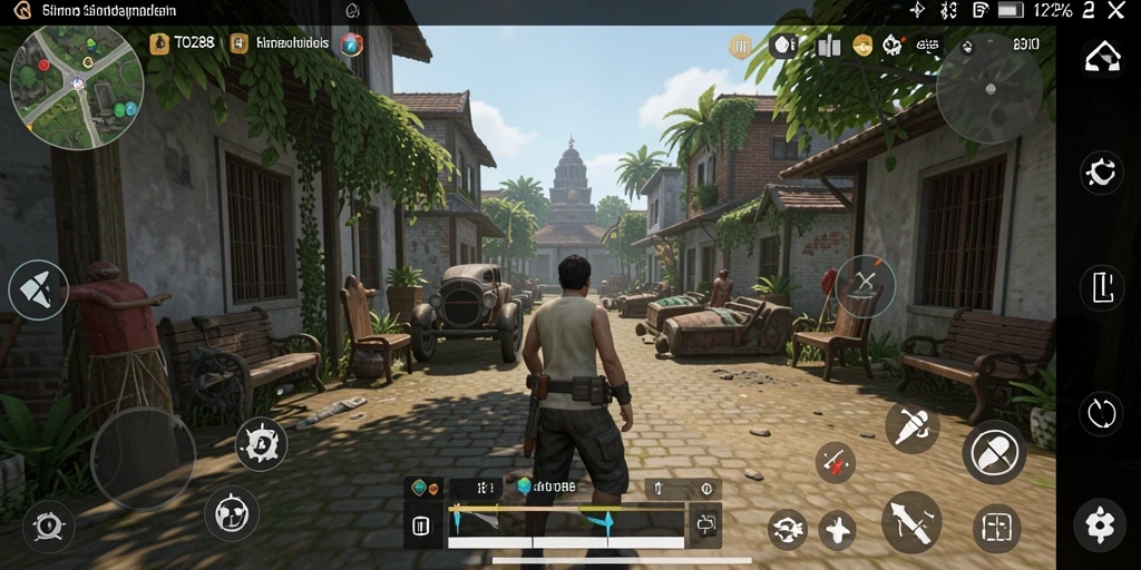 Screenshot gameplay TO288 yang menampilkan interaksi karakter yang menarik.