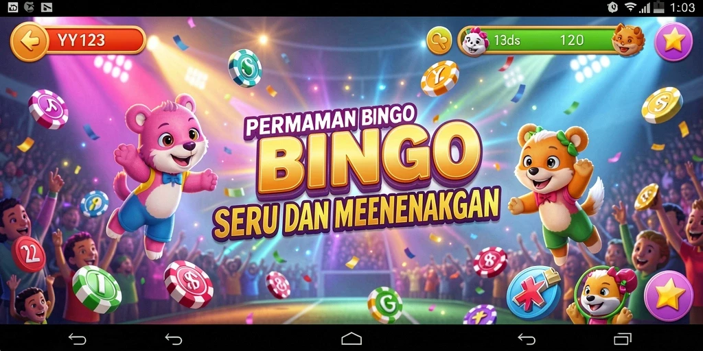 Tampilan gameplay seru dari game Bingo YY123.